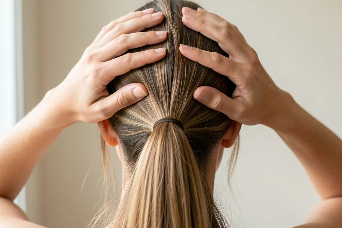 Massage du cuir chevelu : gestes, rythme et précautions